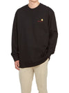 American Script Long Sleeve T-Shirt Black - CARHARTT WIP - BALAAN 5