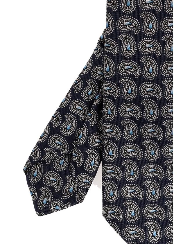 Etro Patterned Silk Tie, Men's, Multicolour - ETRO - BALAAN 4