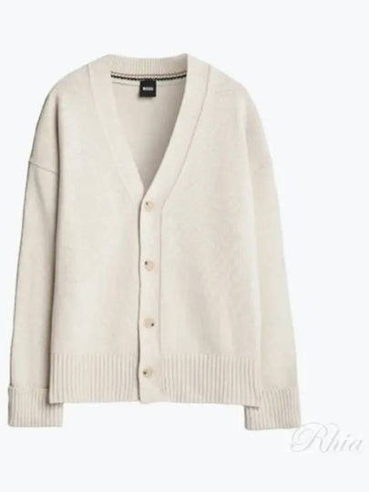 Bellaco Knit Cardigan White - HUGO BOSS - BALAAN 2