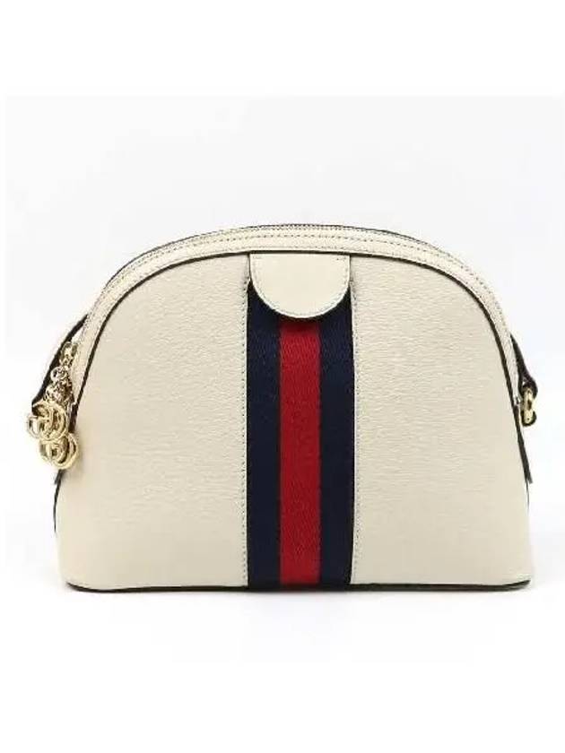 499621 Web Stripe Detail Gold Double G Ophidia Cross Bag - GUCCI - BALAAN 4