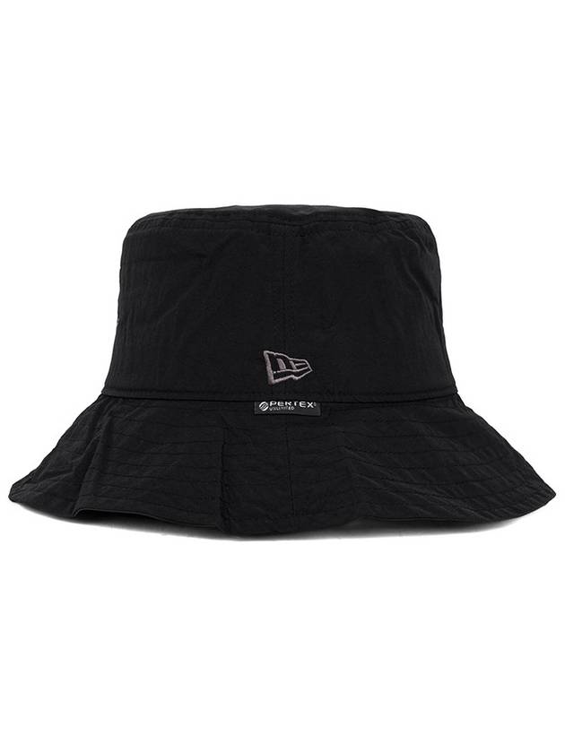 Logo Bucket Hat Black - YOHJI YAMAMOTO - BALAAN 4