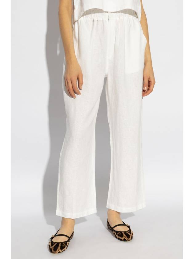 Posse Linen Trousers Ducky, Women's, White - POSSE - BALAAN 3