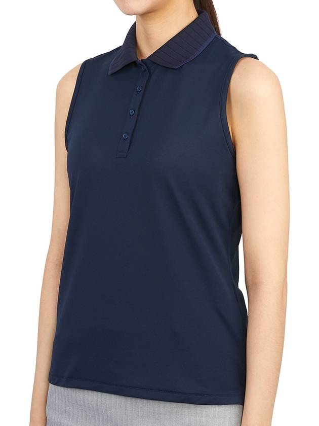 Women's Sleeveless PK Shirt Twilight - G/FORE - BALAAN 3