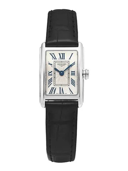 Women's Quartz Leather Watch Black - LONGINES - BALAAN 2