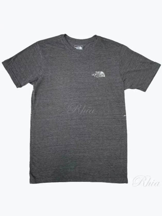 Women's Simple Logo Tri-Blend Short Sleeve T-Shirt Black - THE NORTH FACE - BALAAN 2