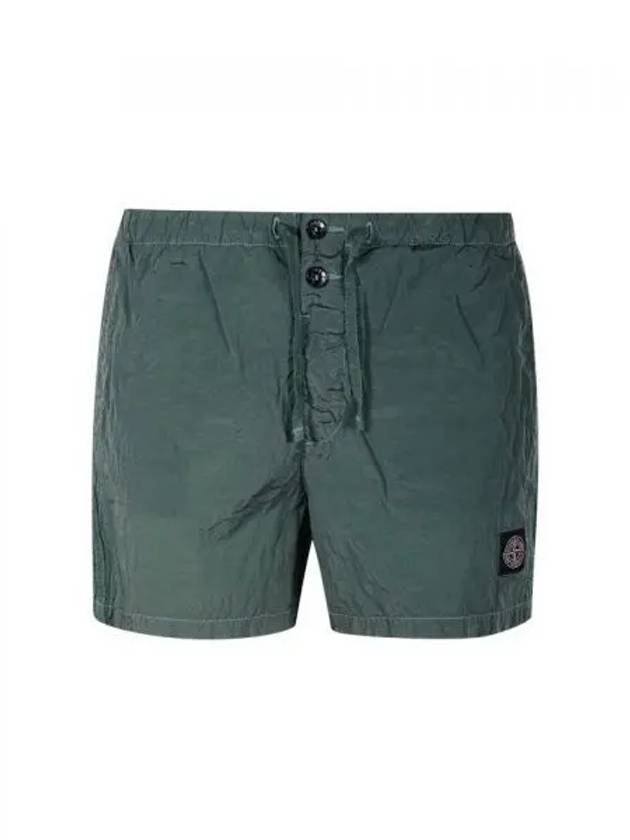 Swimming Nylon Trunk Shorts Green - STONE ISLAND - BALAAN 2