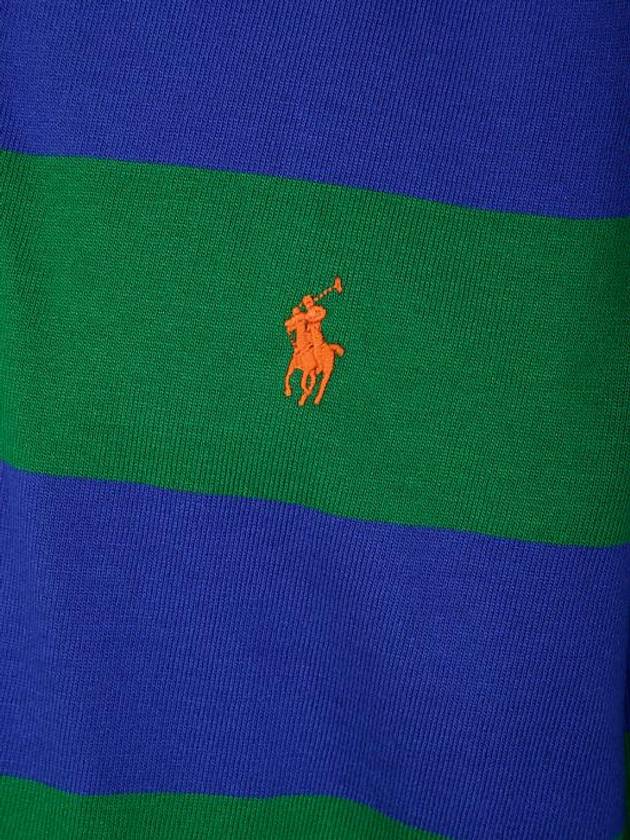 Striped PK T shirt Green Royal - POLO RALPH LAUREN - BALAAN 9