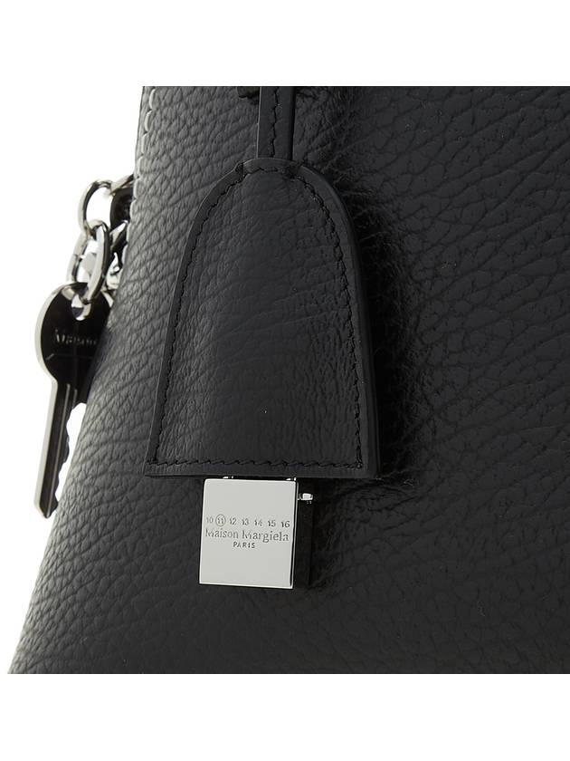 5AC Logo Patch Mini Tote Bag Black - MAISON MARGIELA - BALAAN 11