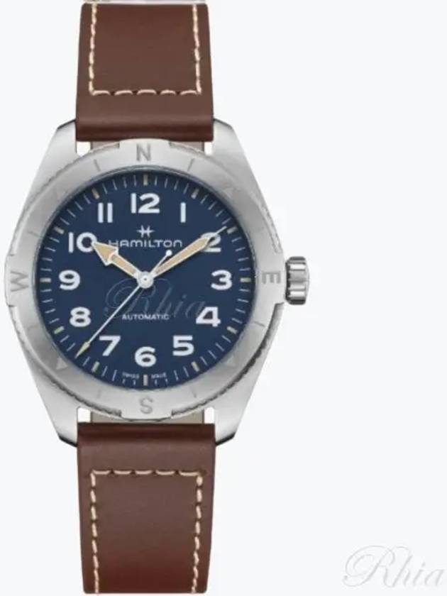 H70315540 Khaki Field Expedition Men s Automatic Leather Watch - HAMILTON - BALAAN 2