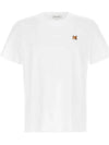 Fox Head Patch Classic Short Sleeve T-Shirt White - MAISON KITSUNE - BALAAN 2