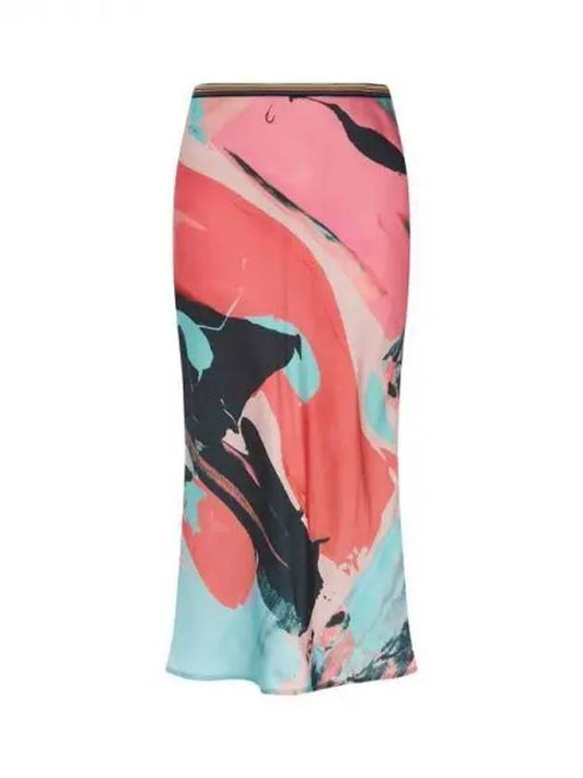 Women s Glossy Patterned Skirt Multi 271596 - PAUL SMITH - BALAAN 1