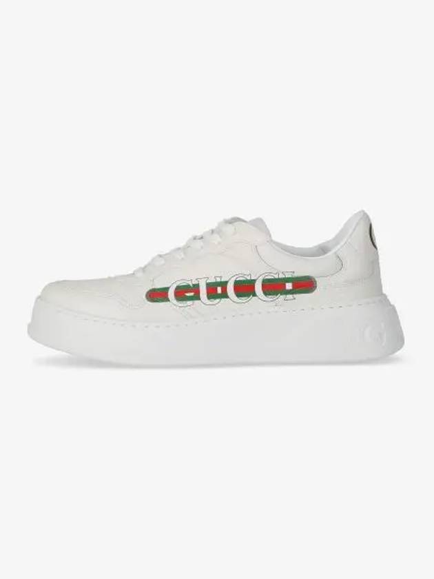 Demetra Chunky Low Top Sneakers White - GUCCI - BALAAN 2