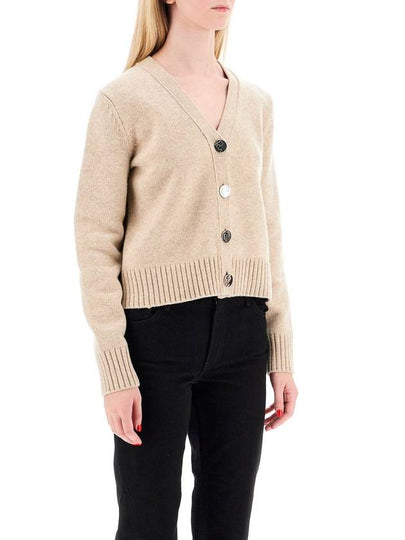 short wool cardigan for women - TORY BURCH - BALAAN 2