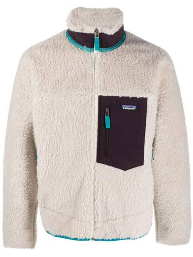 Classic Retro-X Fleece Zip-up Jacket Natural - PATAGONIA - BALAAN 1