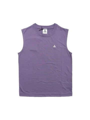 ACG Dry Fit ADV Goat Rocks Sleeveless Tank W Dawn Deep Purple Mountain White DO9272 509 - NIKE - BALAAN 1