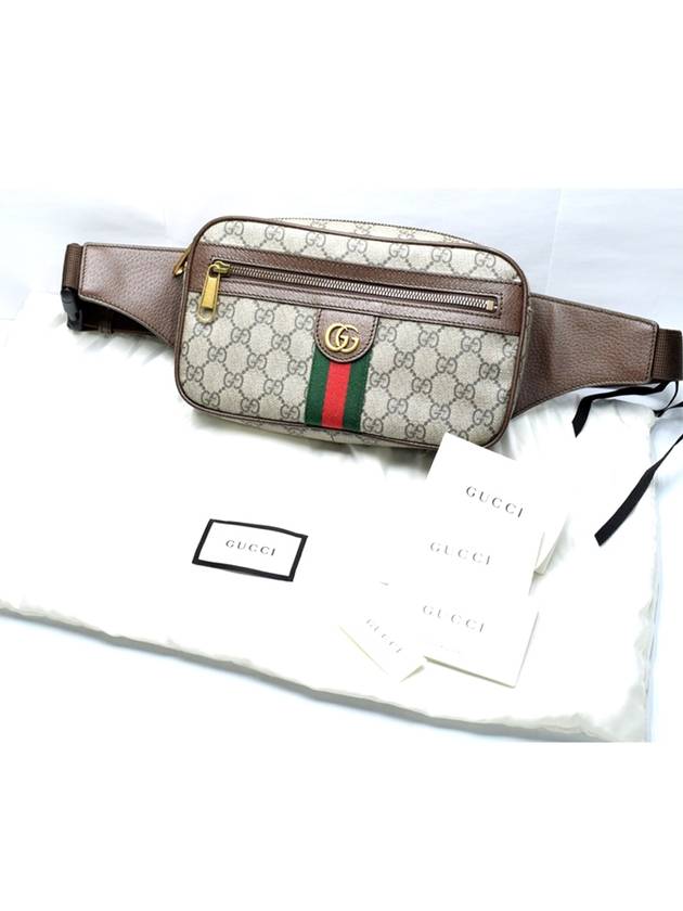 Ophidia GG Belt Bag Brown - GUCCI - BALAAN 10