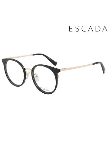 Glasses Frame VES A45F 0G24 Round Acetate Men Women - ESCADA - BALAAN 1