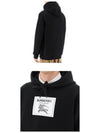 Men's Prorsum Label Cotton Hoodie Black - BURBERRY - BALAAN 6