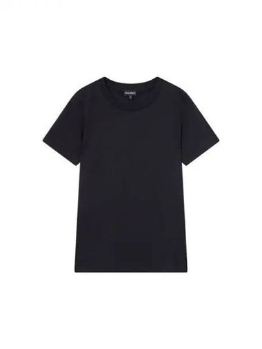 Women s Mini Logo Short Sleeve T Shirt Black 271266 - EMPORIO ARMANI - BALAAN 1