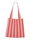 Two way shopper bag red pink - PLEATSMAMA - BALAAN 5