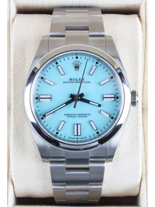 Rolex Oyster Perpetual 41 The Quitz Blue 21 Years - ROLEX - BALAAN 3