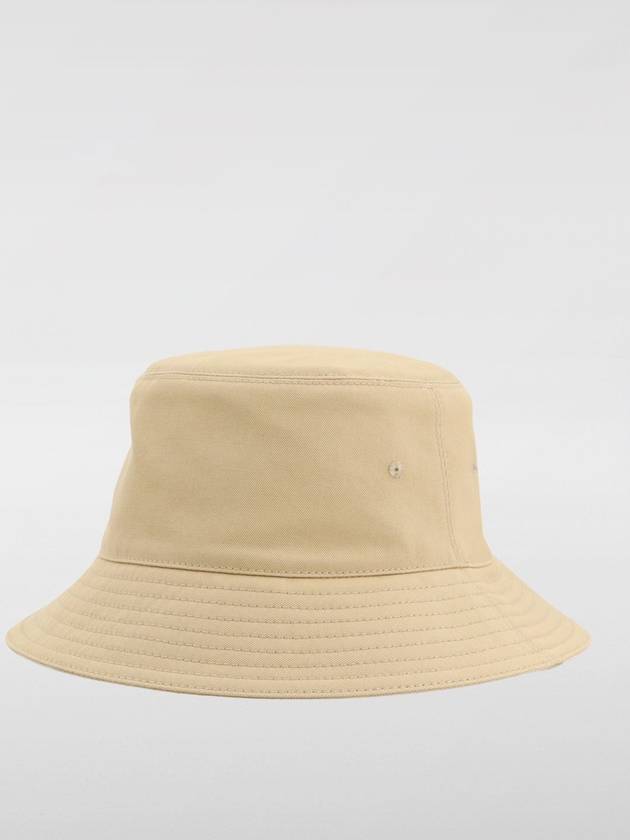 Check Pattern Reversible Bucket Hat Flax - BURBERRY - BALAAN 3