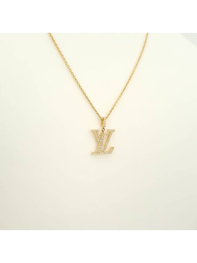 Diamond Idyll Blossom LV Necklace Q93849 - LOUIS VUITTON - BALAAN 3