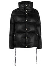 Women's PUFF Oversized Bomber Padding DFPW028 NYTL BK01 BLACK KJC002bk - KHRISJOY - BALAAN 1