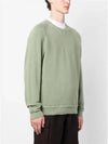 OLD Treatment Wappen Patch Crew Neck Sweatshirt Green - STONE ISLAND - BALAAN 5