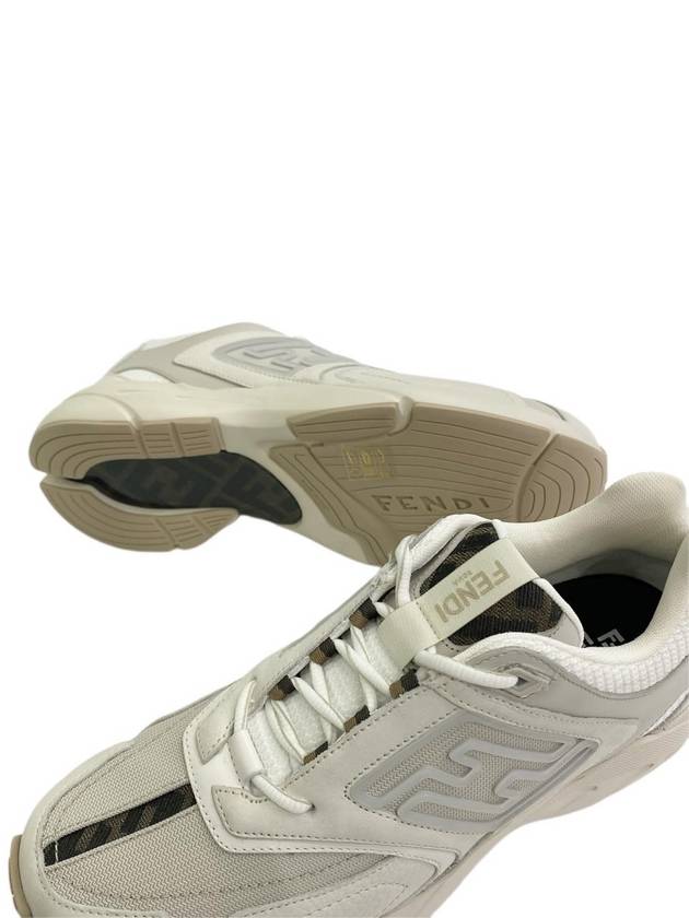 Faster Trainer Men’s Sneakers 7E1555AKX6 - FENDI - BALAAN 6