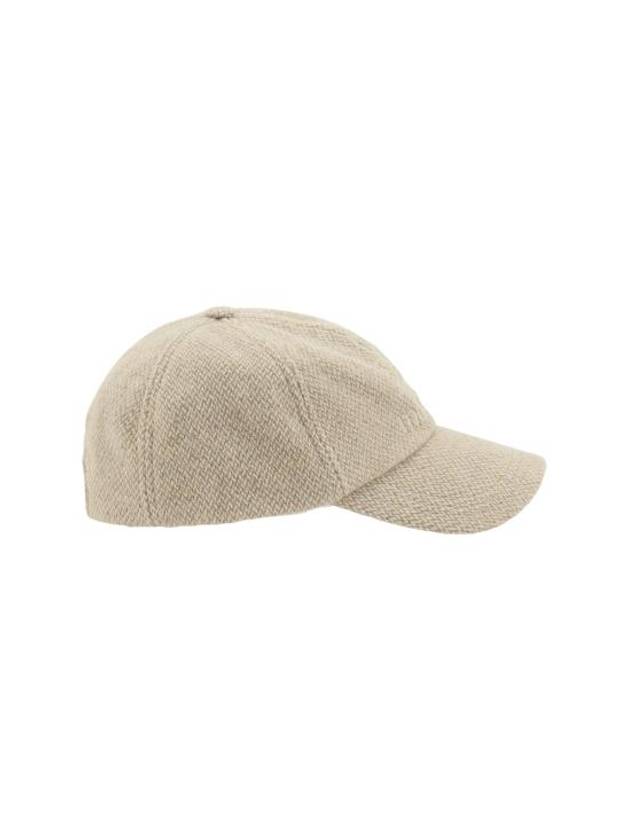 Tyron Embroidery Logo Ball Cap Ecru - ISABEL MARANT - BALAAN 3