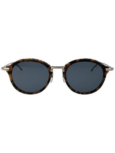 Eyewear Tortoiseshell Round Frame Sunglasses UES011AG0003 - THOM BROWNE - BALAAN 2