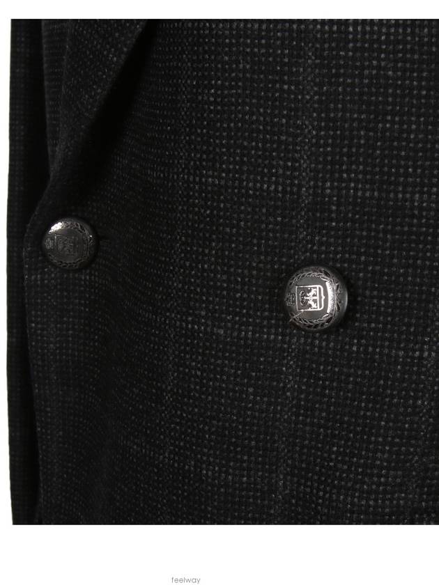 281734305 Virgin wool check blazer - CORNELIANI - BALAAN 6