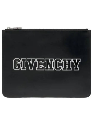 Large logo pouch black - GIVENCHY - BALAAN 1