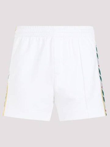 short pants MS24JTR16701 WHITE - CASABLANCA - BALAAN 1