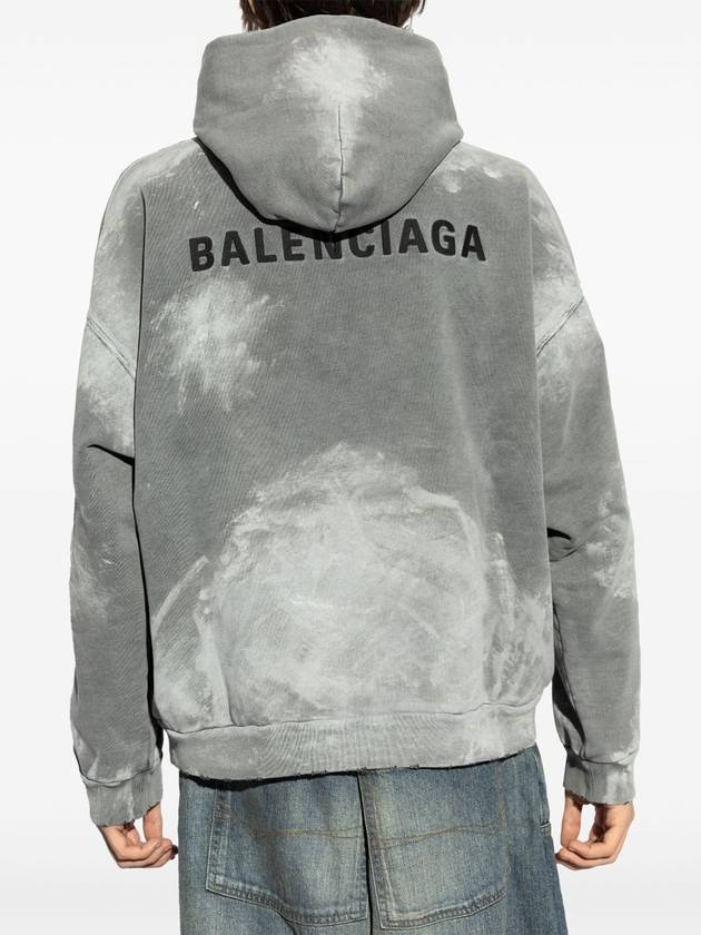 BALENCIAGA MEDIUM FIT HOODIE - BALENCIAGA - BALAAN 4