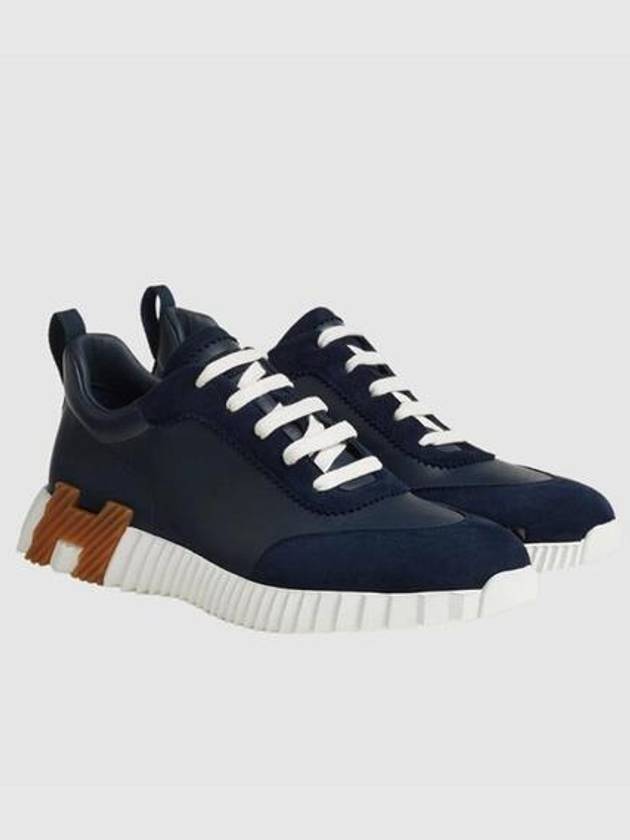 Bouncing Low Top Sneakers Marine - HERMES - BALAAN 3