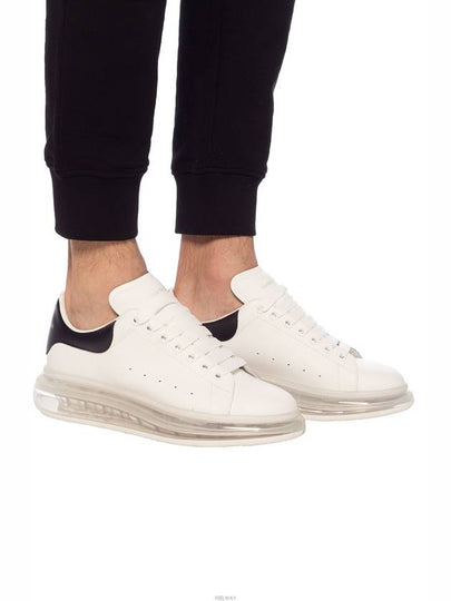 Air Oversole Low Top Sneakers Black White - ALEXANDER MCQUEEN - BALAAN 2