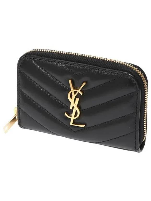 Cassandra Matelasse Card Wallet Women - SAINT LAURENT - BALAAN 1