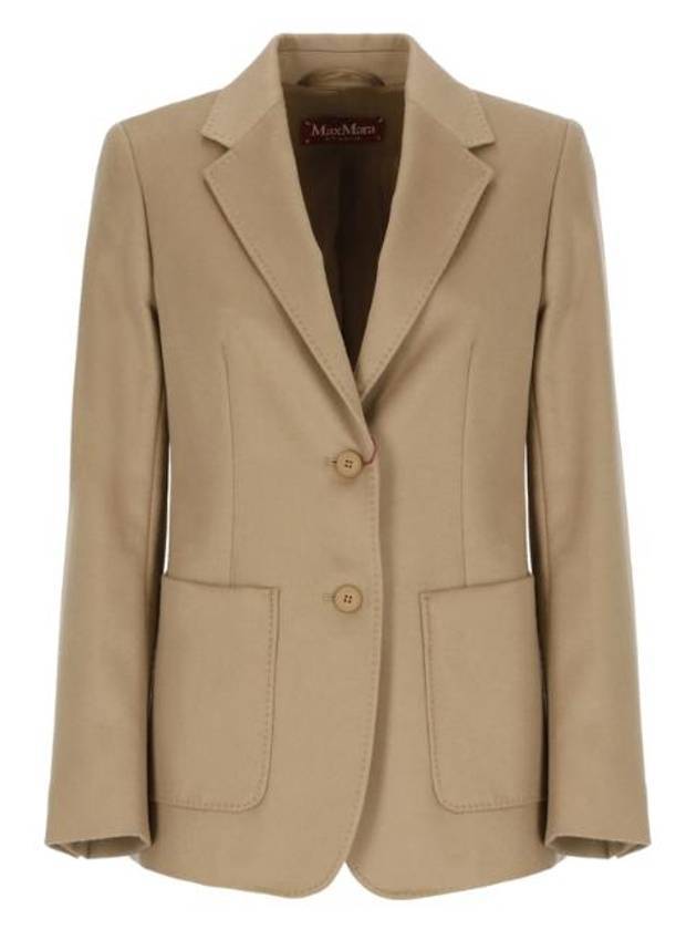 Clan Wool Tailored Jacket Camel - MAX MARA - BALAAN 1