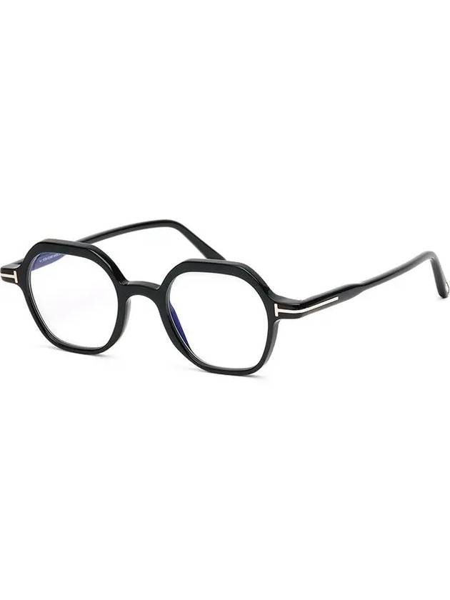 Glasses Frame TF5900B 001 Blue Light Blocking Wellington Horned Frame Eye Protection - TOM FORD - BALAAN 7