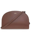 Demi Lune Half Moon Cross Bag Brown - A.P.C. - BALAAN 1