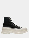 Tread Slick High Top Sneakers Black - ALEXANDER MCQUEEN - BALAAN 2