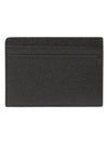 Icon Stripe Grainy Leather Card Wallet Black - BURBERRY - BALAAN 3