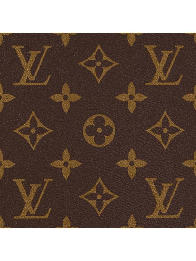 Poche Toilet Monogram Canvas Pouch Bag Brown - LOUIS VUITTON - BALAAN 9