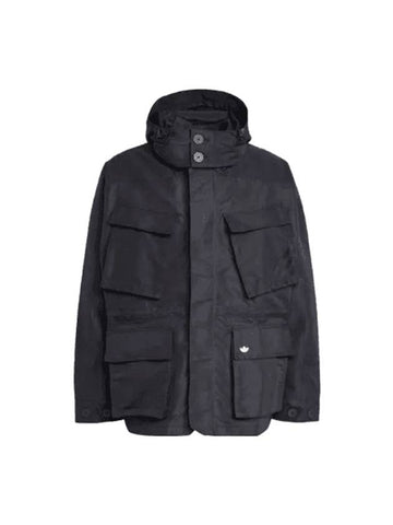 Premium Pocket Zip-Up Jacket Black - ADIDAS - BALAAN 1