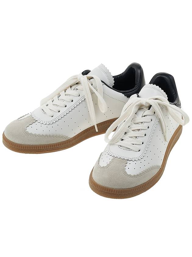 Bryce Logo Tab Low Top Sneakers White - ISABEL MARANT - BALAAN 2