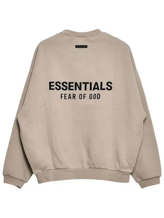 Logo Print Sweatshirt Dessert Sand - FEAR OF GOD - BALAAN 4