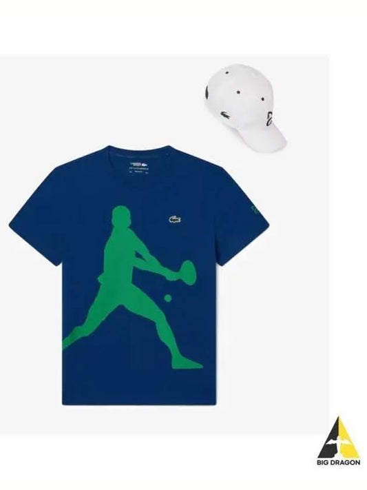 Novak hat t shirt set TH751654NHBM - LACOSTE - BALAAN 1