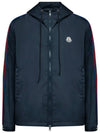 Men's Hattab Hooded Jacket Navy - MONCLER - BALAAN 2